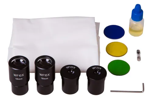 foto digitální trinokulární mikroskop Levenhuk D740T 5.1M,  19