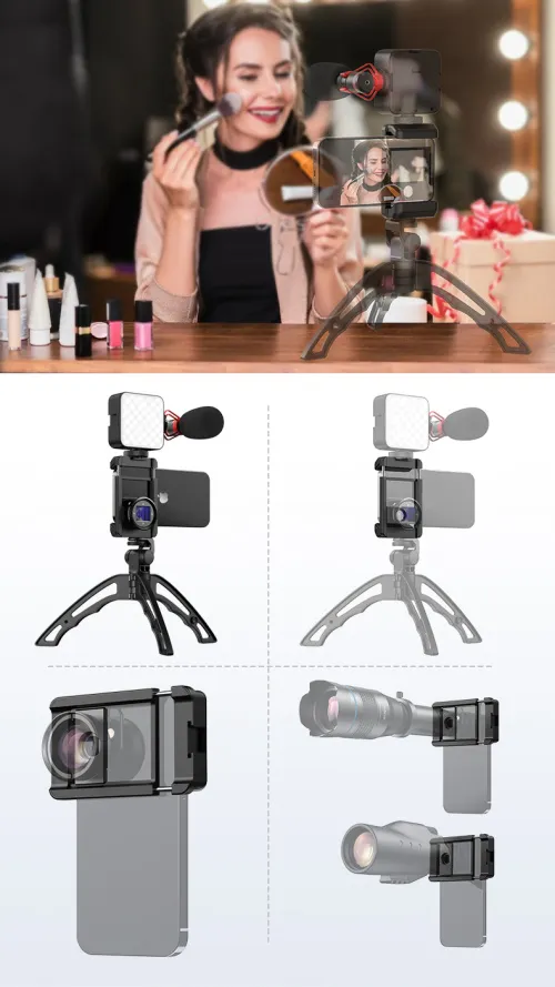 fotografie miniklec pro smartphone Levenhuk Kelvin RIG1,  2