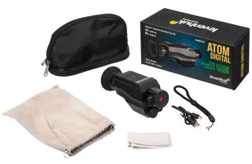 foto monokulární dalekohled s nočním viděním Levenhuk Atom Digital DNM100,  2