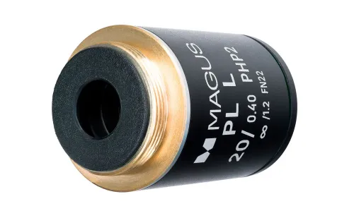 obrázek objektiv MAGUS 20HP, 20х/0,40 Plan L phase PHP2 ∞/1,2 WD 8,0 mm,  4