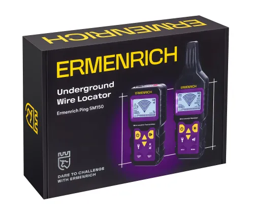 snímek lokátor podzemního vedení Ermenrich Ping SM150,  10