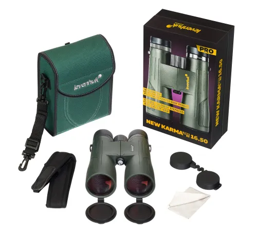 fotografie binokulární dalekohled Levenhuk New Karma PRO ED 16x50,  4