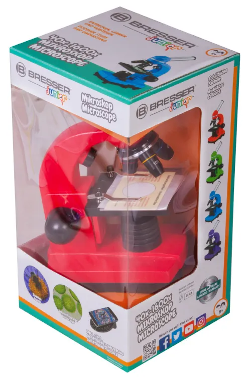 snímek mikroskop Bresser Junior Biolux SEL 40–1600x,  11