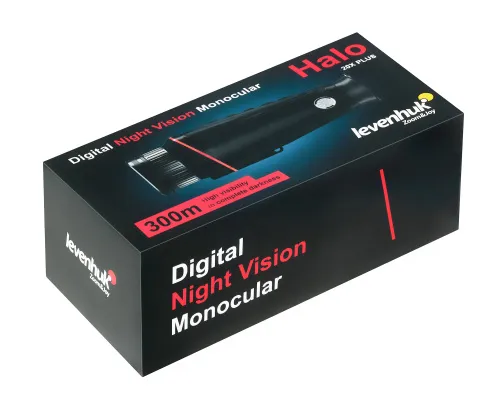 obrázek digitální monokulární dalekohled s nočním viděním Levenhuk Halo 20X PLUS,  14