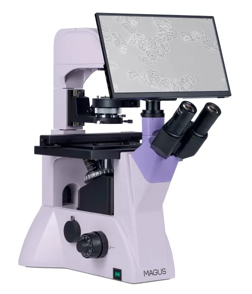 foto biologický inverzní digitální mikroskop MAGUS Bio VD350 LCD,  4