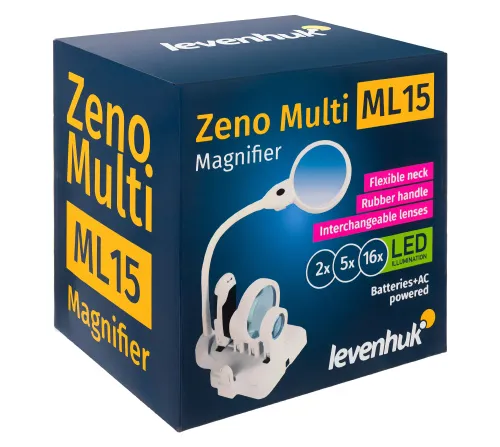 obrázek lupa Levenhuk Zeno Multi ML15 bílá,  12