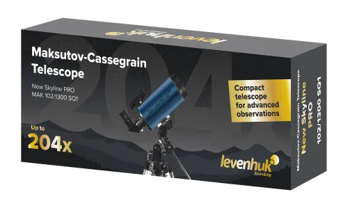 obrázek hvězdářský dalekohled Levenhuk New Skyline PRO MAK 102/1300 SQ1,  2