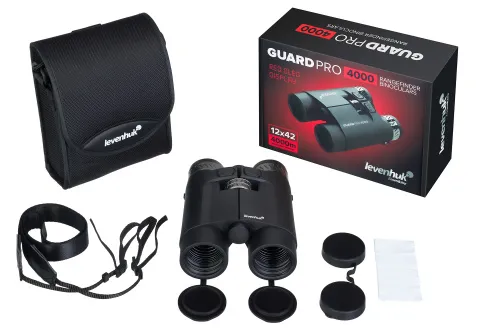 snímek binokulární dalekohled s dálkoměrem Levenhuk Guard PRO 4000,  2