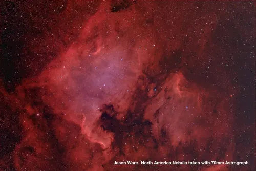 fotografie hvězdářský dalekohled Meade řady 6000 70 mm Astrograph kvadruplet APO OTA,  7