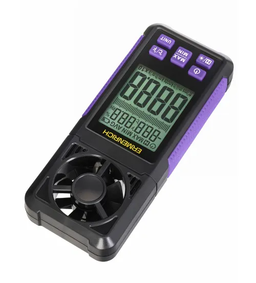 obrázek digitální anemometr Ermenrich Seek DN10,  4
