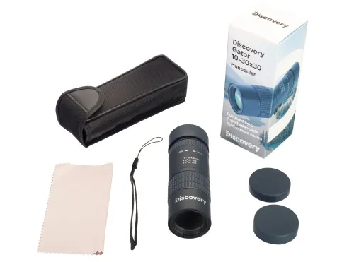 fotografie monokulární dalekohled Levenhuk Discovery Gator 10—30x30,  4