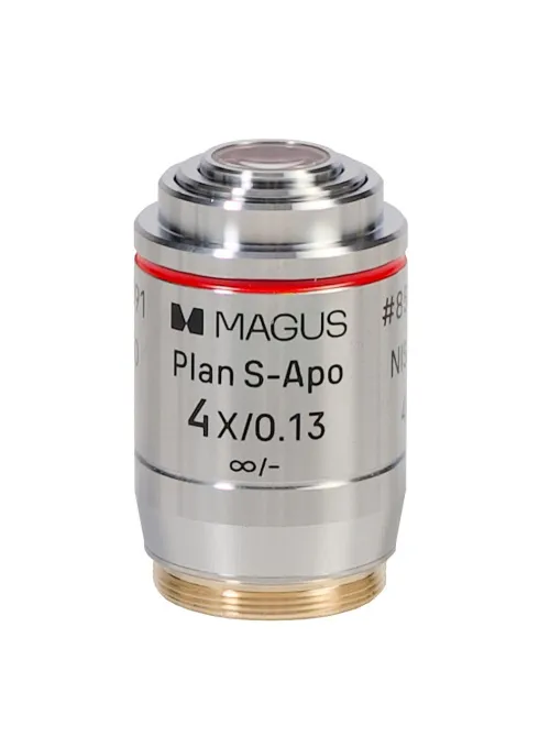 fotografie sada objektivů MAGUS FL S-APO60 PlanF S-Apo 4х/10х/20х/40х/100х olej ∞/0,17 H60 mm,  3