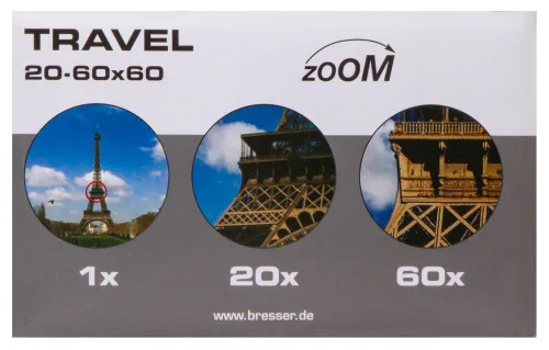 fotografie pozorovací dalekohled Bresser Travel 20–60x60,  14