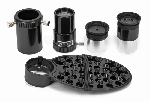 fotografie hvězdářský dalekohled Bresser Spica 130/1000 EQ3 s adaptérem na chytrý telefon,  10