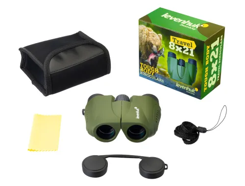 snímek binokulární dalekohled Levenhuk Travel 8x21,  4
