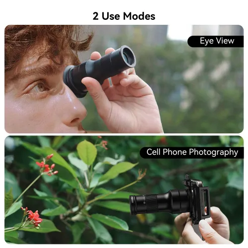 foto telekulár a mikrokulár pro smartphone Levenhuk Kelvin TLC25,  15