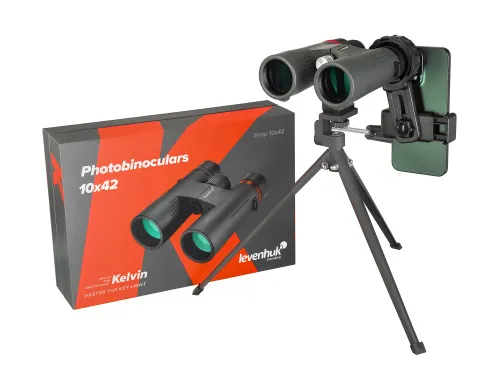 foto fotobinokulární dalekohled Levenhuk Kelvin Snap 10x42,  2