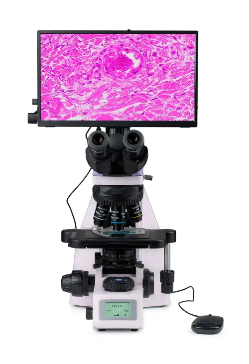 fotografie biologický digitální mikroskop MAGUS Bio D260T LCD,  8