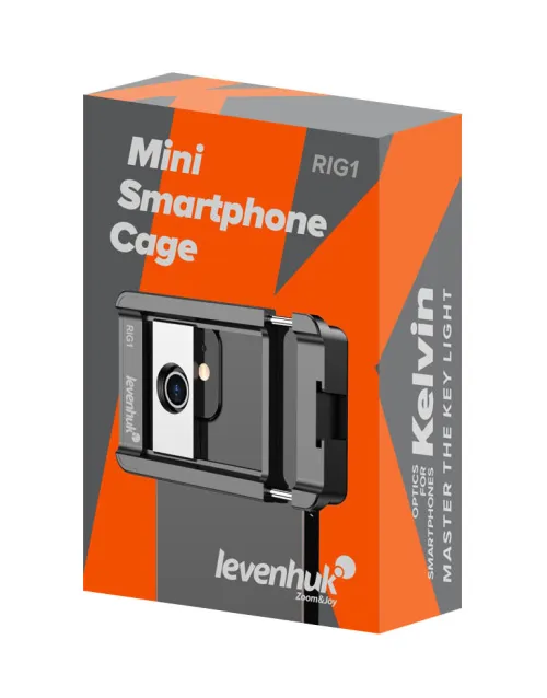 fotografie miniklec pro smartphone Levenhuk Kelvin RIG1,  10