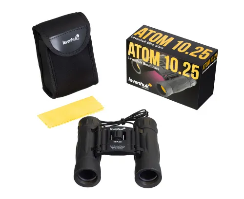 snímek binokulární dalekohled Levenhuk Atom 10x25,  2