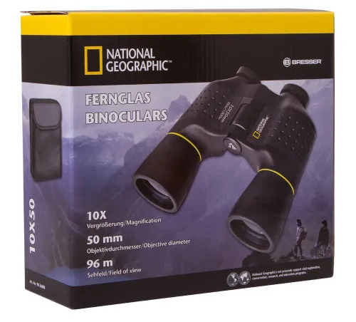 snímek binokulární dalekohled Bresser National Geographic 10x50,  9