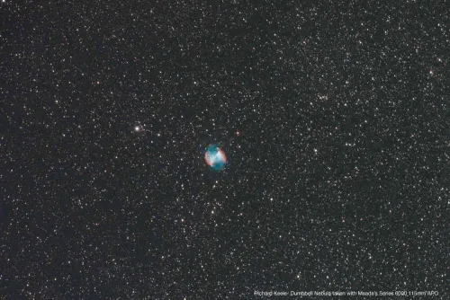 fotografie hvězdářský dalekohled Meade řady 6000 115 mm ED triplet APO OTA,  15