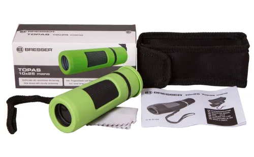 foto monokulární dalekohled Bresser Topas 10x25,  6