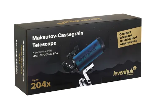 fotografie hvězdářský dalekohled Levenhuk New Skyline PRO MAK 102/1300 AZ-EQA,  14