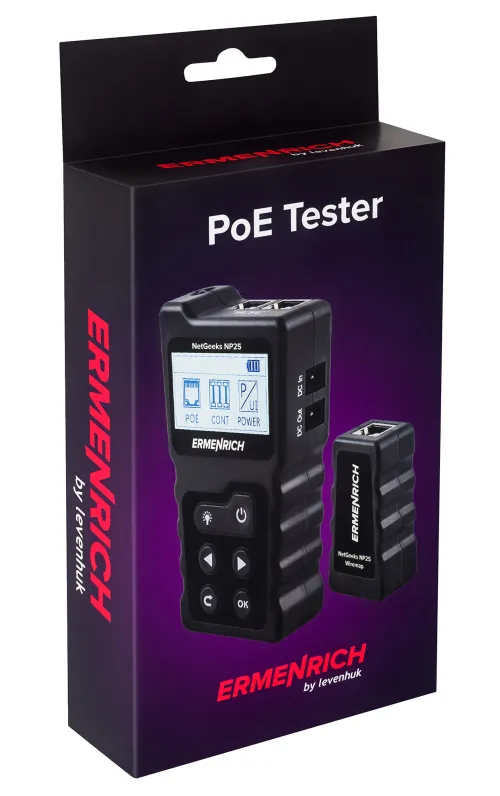 snímek tester PoE Ermenrich NetGeeks NP25,  10