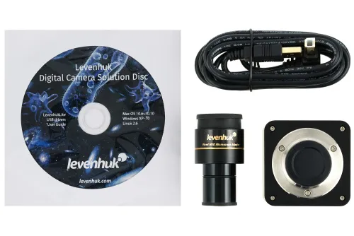 snímek digitální trinokulární mikroskop Levenhuk MED D40T,  7