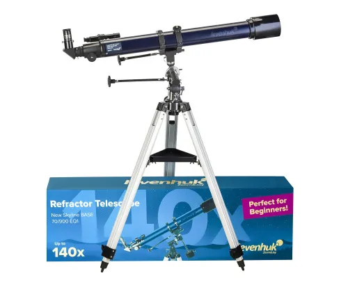 fotografie hvězdářský dalekohled Levenhuk New Skyline BASE 70/900 EQ1,  2