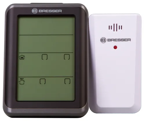 obrázek thermohigrometr Bresser National Geographic s hodinami, bílé,  11