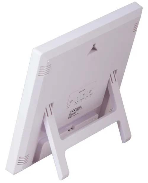 foto meteostanice Bresser TemeoTrend JC LCD RC (nástěnné hodiny), bílá,  5