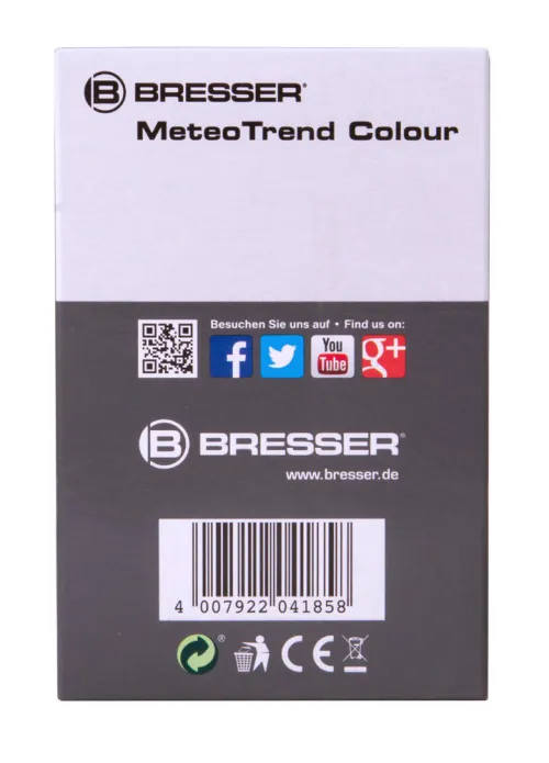 snímek meteostanice Bresser MeteoTrend Colour RC, černá,  14