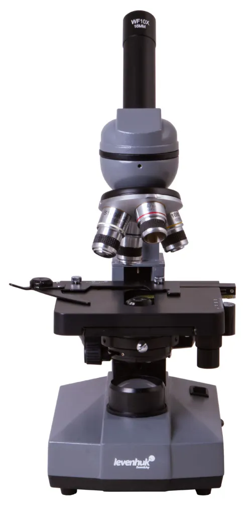 fotografie biologický monokulární mikroskop Levenhuk 320 BASE,  8