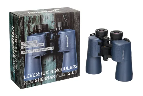 snímek binokulární dalekohled Levenhuk New Sherman PLUS 12x50,  5