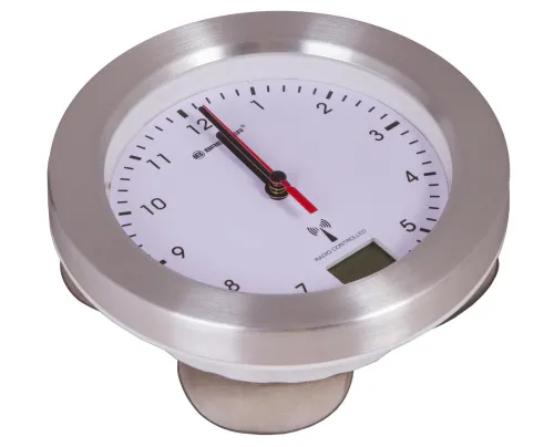 foto nástěnné vodotěsné hodiny na stěnu koupelny Bresser MyTime Bath, bílé,  3