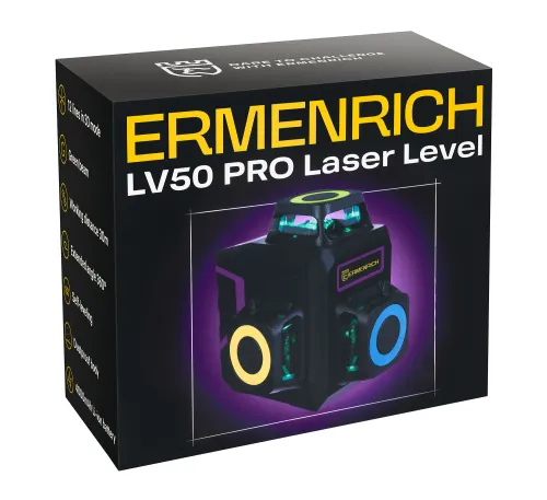 foto laserový nivelační přístroj Ermenrich PRO LV50,  10
