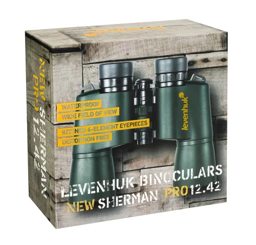 foto binokulární dalekohled Levenhuk New Sherman PRO 12x42,  13