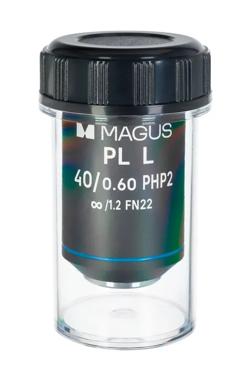 snímek objektiv MAGUS 40HP, 40х/0,60 Plan L phase PHP2 ∞/1,2 WD 3,5 mm,  2