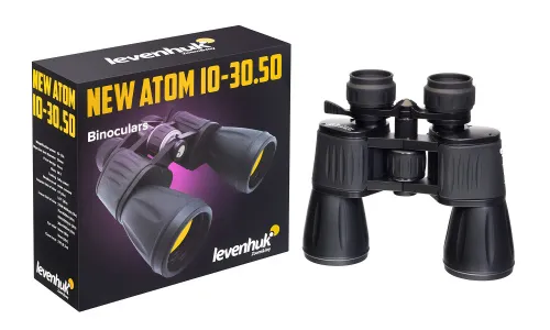 foto binokulární dalekohled Levenhuk New Atom 10–30x50,  5