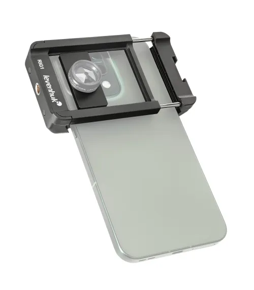 fotografie miniklec pro smartphone Levenhuk Kelvin RIG1,  7
