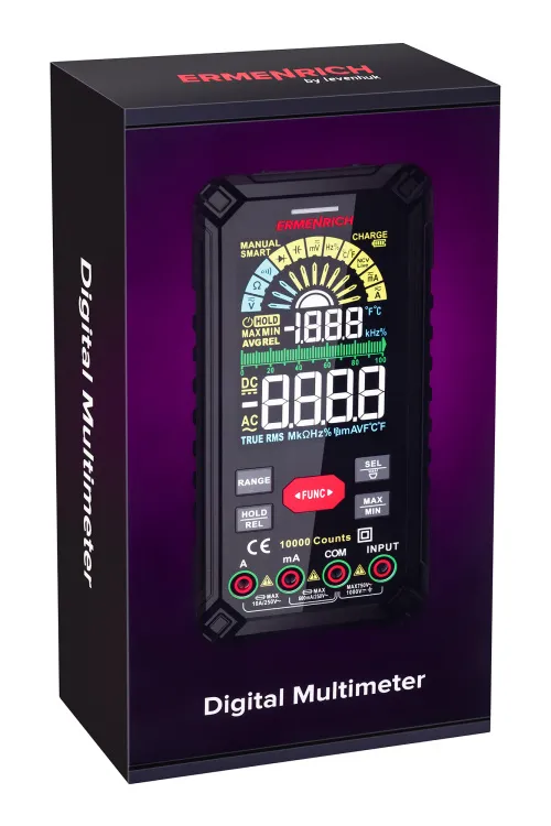 fotografie digitální multimetr Ermenrich Zing TC40,  9