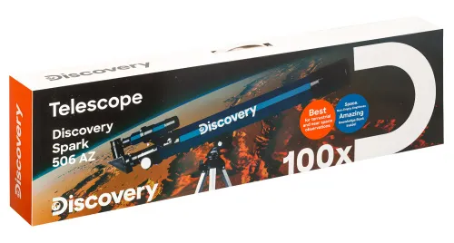foto hvězdářský dalekohled Levenhuk Discovery Spark 506 AZ s knížkou,  14