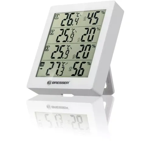 snímek meteostanice Bresser Temeo Hygro Quadro,  3
