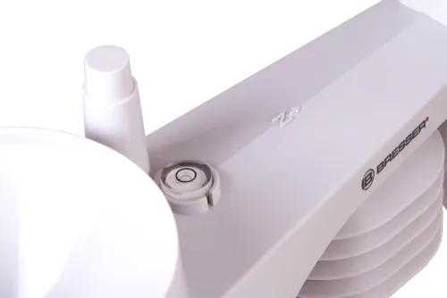 fotografie meteostanice Bresser 5v1 s barevným displejem, černá,  10