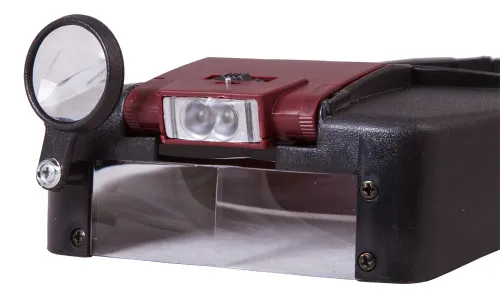 foto náhlavní lupa Levenhuk Zeno Vizor H2,  6