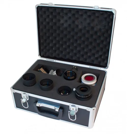 snímek sada 2" okulárů a filtrů Meade Series 4000,  2