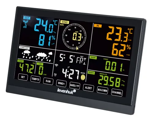 snímek meteostanice Levenhuk Wezzer PLUS LP140,  2