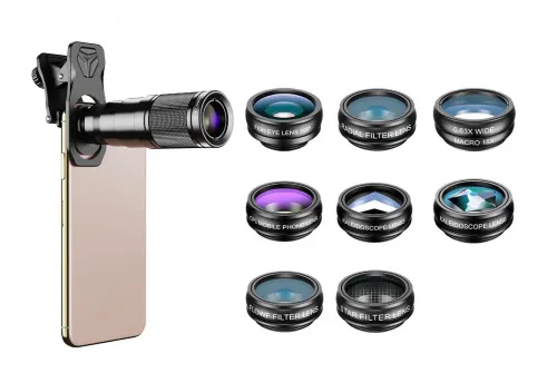 fotografie sada objektivů pro smartphone Levenhuk Kelvin SLS10,  2